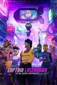 Poster de Capitán Laserhawk: Un remix de Blood Dragon