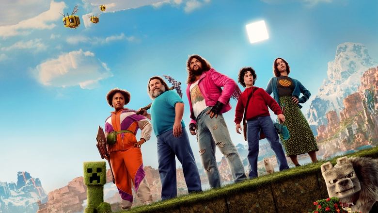 Fondo de Una película de Minecraft