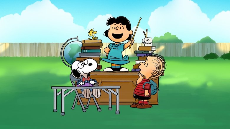 Backdrop de Snoopy presenta: El colegio de Lucy