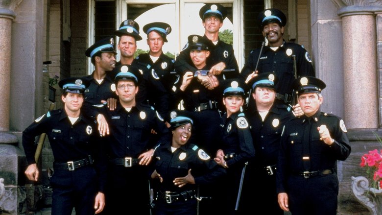 Backdrop de Loca academia de policía
