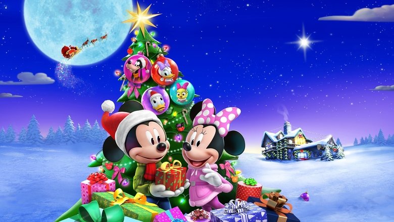 Backdrop de El Deseo de Navidad de Mickey y Minnie