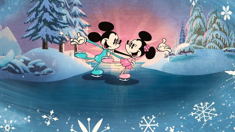 Backdrop de El maravilloso invierno de Mickey Mouse