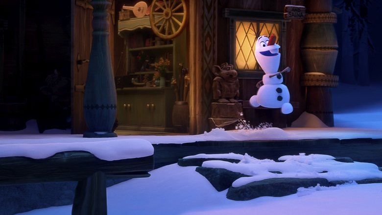 Backdrop de Érase una Vez un Muñeco de Nieve