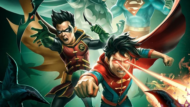 Backdrop de Batman y Superman: La batalla de los Super hijos