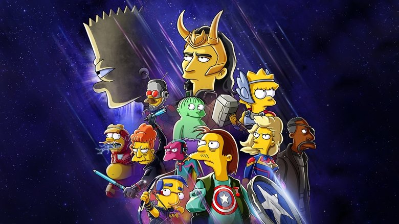 Backdrop de Los Simpson: El Bueno, El Bart Y El Loki