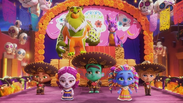 Backdrop de Supermonstruos: Día de los Monstruos