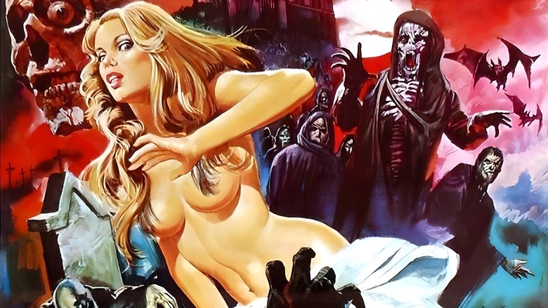 Backdrop de Virgen entre los muertos vivientes