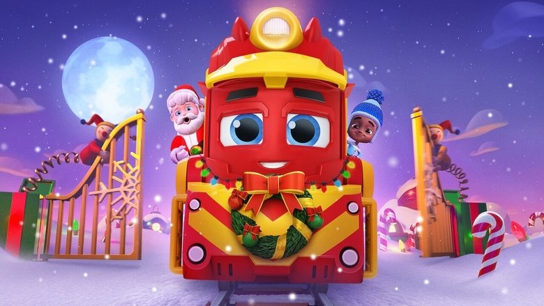 Backdrop de Mighty Express: A Mighty Christmas
